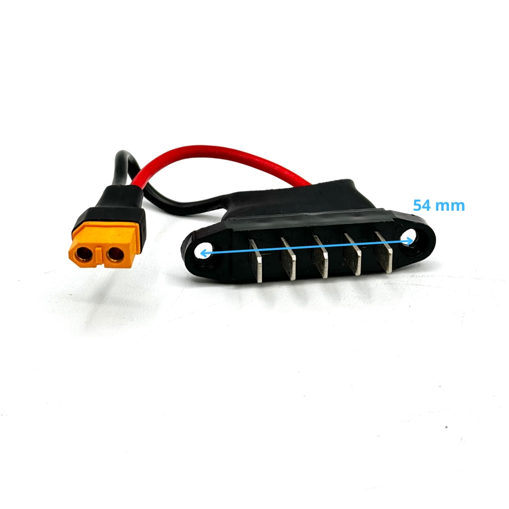 CONECTOR DE BATERIA MACHO BICI ELECTRICA